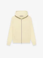 Essentials FW22 Kids Fullzip Hoodie Canary