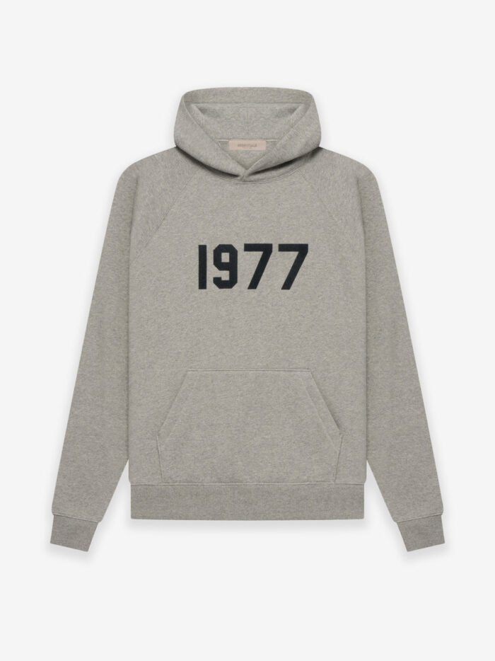Essentials 1977 Hoodie – Dark Gray