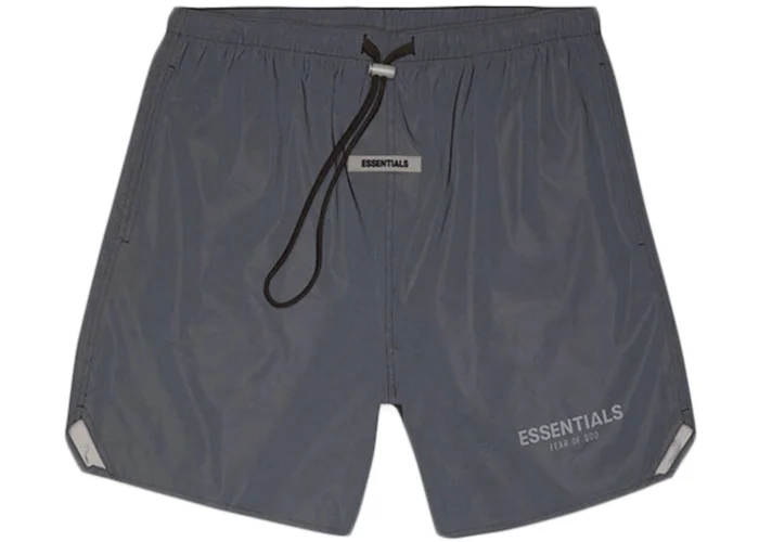 Fear Of God Reflective Volley Shorts – Black