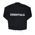Fear of God Essentials Coach Jacket Black