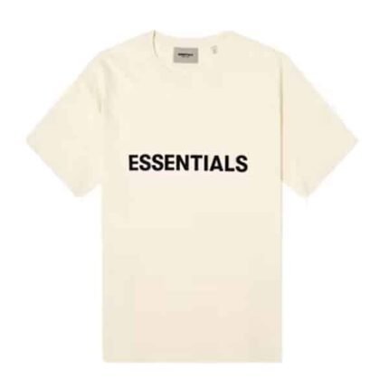 Fear of God Essentials Boxy T-Shirt Butter Cream